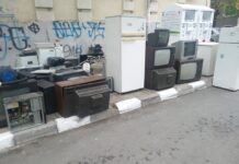 Десетки стари електроуреди бяха предадени за рециклиране