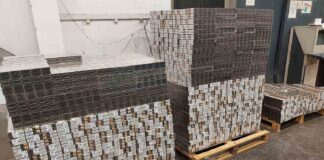 Задържаха над половин милион къса контрабандни цигари