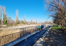 Довършителни дейности по изграждане на велоалеята в Асеновград