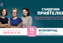 Подкрепа на жени с рак на гърдата в Асеновград