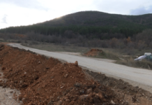 Напредва работата по изграждането на водопровод до Мулдавския манастир